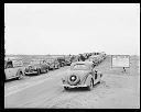 Cars parked near Copalis Beach, 1941, #5103_1