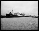 EUROPA and other vessels at dock, 1936, #8201_1