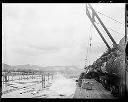 Log unloader , circa 1945, #8274_1