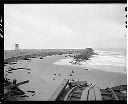 Track in ruin at South Jetty, 3/3/1946, #8276_1