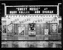 Aberdeen Theatre entrance display for 'Sweet Music', 3/13/1935, #14008_1