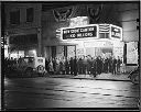 New Bijou Theater exterior on opening night, 3/15/1935, #14015_1