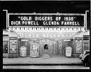 Theater entrance display for 'Gold Diggers of 1935', 4/17/1935, #14057_1