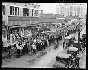 Strike parade on Wishkah Street, 7/8/1935, #14116_4_1