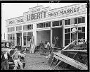 Strike parade, riot and bombing at Liberty Pool Hall, 7/8/1935, #14123_1