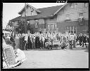 Hoquiam Elks Hill Billies with group, 7/1936, #14568_1