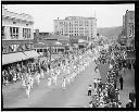 Women marching in VFW Parade, 7/7/1936, #14574_1