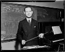 Gordon Edlund, Montesano High School music teacher, 1/1945, #21614_1