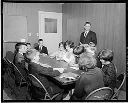 First United Presbyterian Church, children at table, 10/20/64, #47283_3