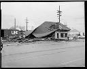 Demolition of South Aberdeen Fire Station, 3/29/65, #47830_1