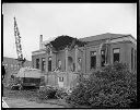 Beginning demolition of library, 5/1965, #48066_2