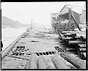 Fire damage to dock, 7/10/65 [env. also stamped 