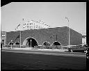 Dedication of Library Building, exterior, 5/22/66, #50237_1