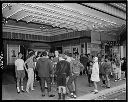 Young crowd at theatre for the movie 