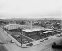 Aerial view of Central Elementary School, 12/2/53, #28021_1