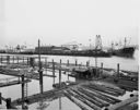 Port dock from W.C. Plywood, 2/13/54, #28148_1