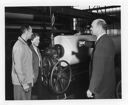 George Holt and visitors to paper mill, 9/27/54, #28557_1