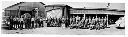 Saginaw shingle mill employees panoramic portrait 1935, circa 1935, #68210_1