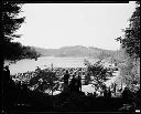 Automobiles parked at Lake Aberdeen, 8/2/1931, #2034_1