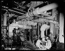 Grays Harbor Pulp & Paper Co. plant, workers covering pipes, 10/24/1928, #219_1