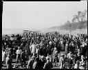 Crowd on beach at Kalaloch, 8/28/1931, #3177_1