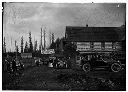 Quinault Log Hotel and Quinault City Center Store,, 1917, #3876_1