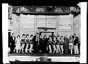 Weir Theatre with cast onstage, circa 1920, #4445_1