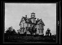 Ornate wooden house where Buick dealer M. M. Stewart was raised, circa 1900, #4543_1