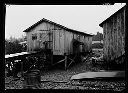 Waterfront sheds at Taholah, circa 1920, #4556_1