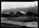 Sheds at Taholah, circa 1920, #4557_1