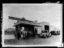 Gus & George Service Station, SE corner of Simpson & Conger Sts, circa 1930, #4642_1