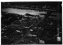 Aerial view of Hoquiam and bridge, circa 1925, #4976_1