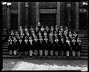 Group of girls at St Mary's Church, 5/4/1930, #11811_1