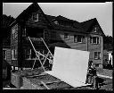 Daniels residence under construction, exterior, 5/12/1930, #11827_1