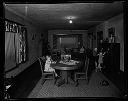 Photographer Bliss B. Jones family in living room, 3/10/1931, #12227_1