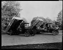 Citry Garbage Service Co. dump trucks, circa 1931, #12460_1