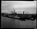 Schafer Bros.Mill #4 with JANE CHRISTENSON and tug TUSSLER, 8/6/1931, #12552_1