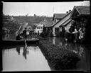 Frederick & Nelson Co. home delivery in flood waters, 12/19/1933, #13212_1