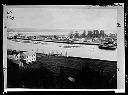 Hoquiam riverfront scene from Campbell Hill (Beacon Hill), 1884, #6011_1