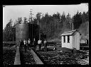 Grays Harbor Railway & Light Co. men and facilities, circa 1925, #6109B_1