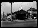 DeLosh's Service Station exterior, circa 1928, #6130_1