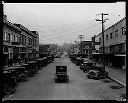 Montesano business district, Main St. looking north, Oct 1929, #7004_1