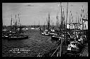 Fishing fleet at Westport, circa 1940, #7204_1