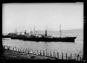 Two ships at dock, circa 1926, #8048_1