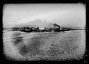 5 boats at port - taken from tower on island, circa 1924, #8054_1