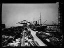 Port of Grays Harbor pier with snow, 1/1924, #8059_1