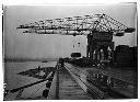 Cranes on dock, circa 1926, #8091_2