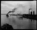 ROSEVILLE and SHUNSEI MARU at Anderson & Middleton dock, 11/16/34, #8178_1