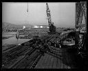 Construction on trestle at Pier #1, 11/1934, #8181_1