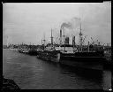 MS COMEVILLE, SS DOROTHY CAHILL , MS INDIA  at Anderson & Middleton dock, 1935, #8191_1